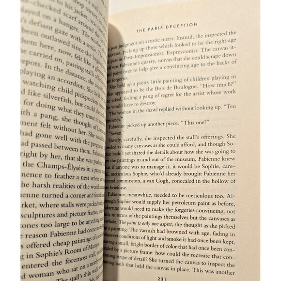 The Paris Deception: A Novel - Paperback By Turnbull, Bryn - GOOD - Picture 6 of 9